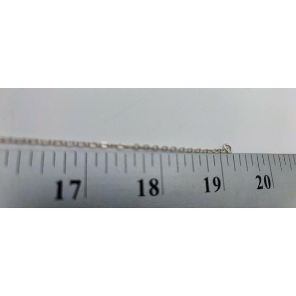 Avon Silvertone Filigree Pendant Round Rhinestone  Cutout  Necklace - Picture 4 of 6